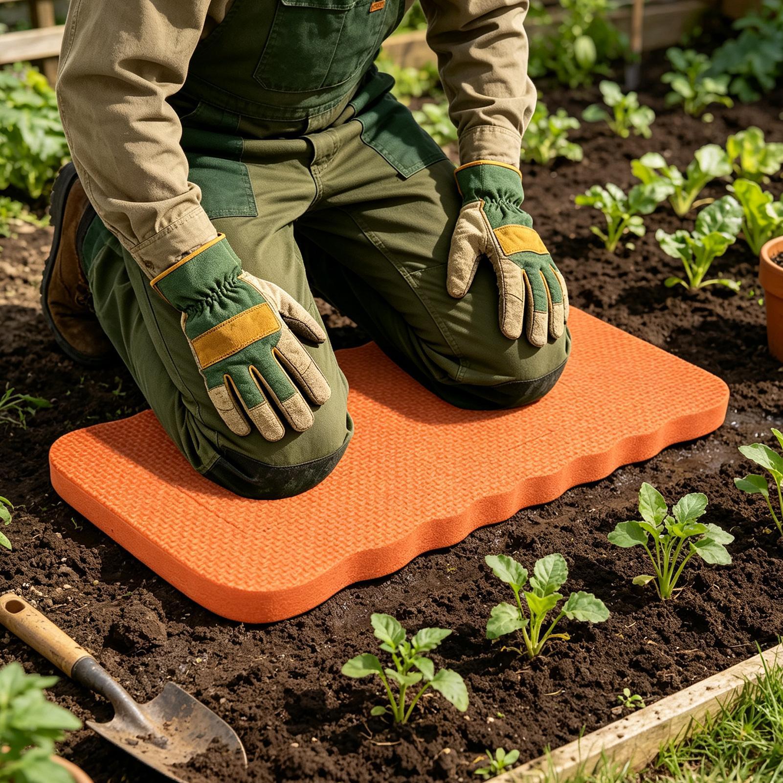 Garden Kneeling Pad - 1個入りガーデンニーラーパッド、滑り止めニーリングマット、EVA製軽量滑り止めガーデニングニーリングパッド、ガーデンツールパーツ