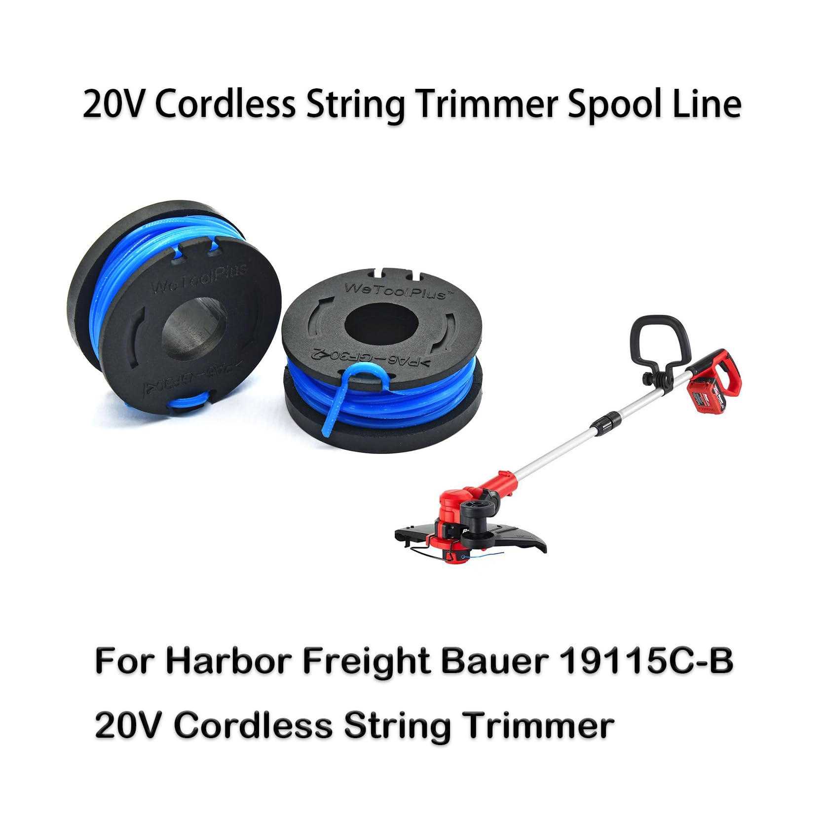 Gardening Tools Harbor Freight - 3 スプールと 1 カバー交換キット ハーバー用 貨物用