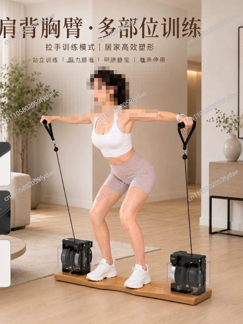 Gardening Tools Toolstation - インテリジェントデジタルディスプレイ木製パワーステーション多機能機械式磁気制御ダンピングプーラーアームフォーススクワット