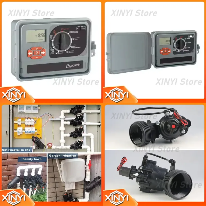 Gardening Tools Toolstation - WiFiリモートコントロール灌漑タイミングコントローラーソレノイドバルブコントローラー16ステーション散水タイマー（庭用）