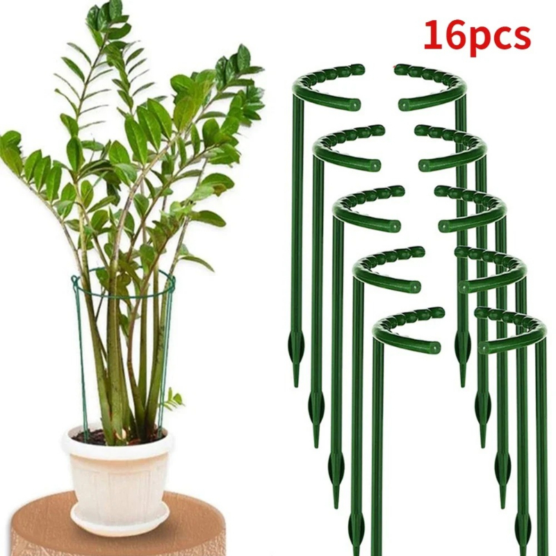 Gardening Tools Range - プラスチック製植物支柱スタンド 花や温室の配置用支柱 固定棒ホルダー ガーデンツール