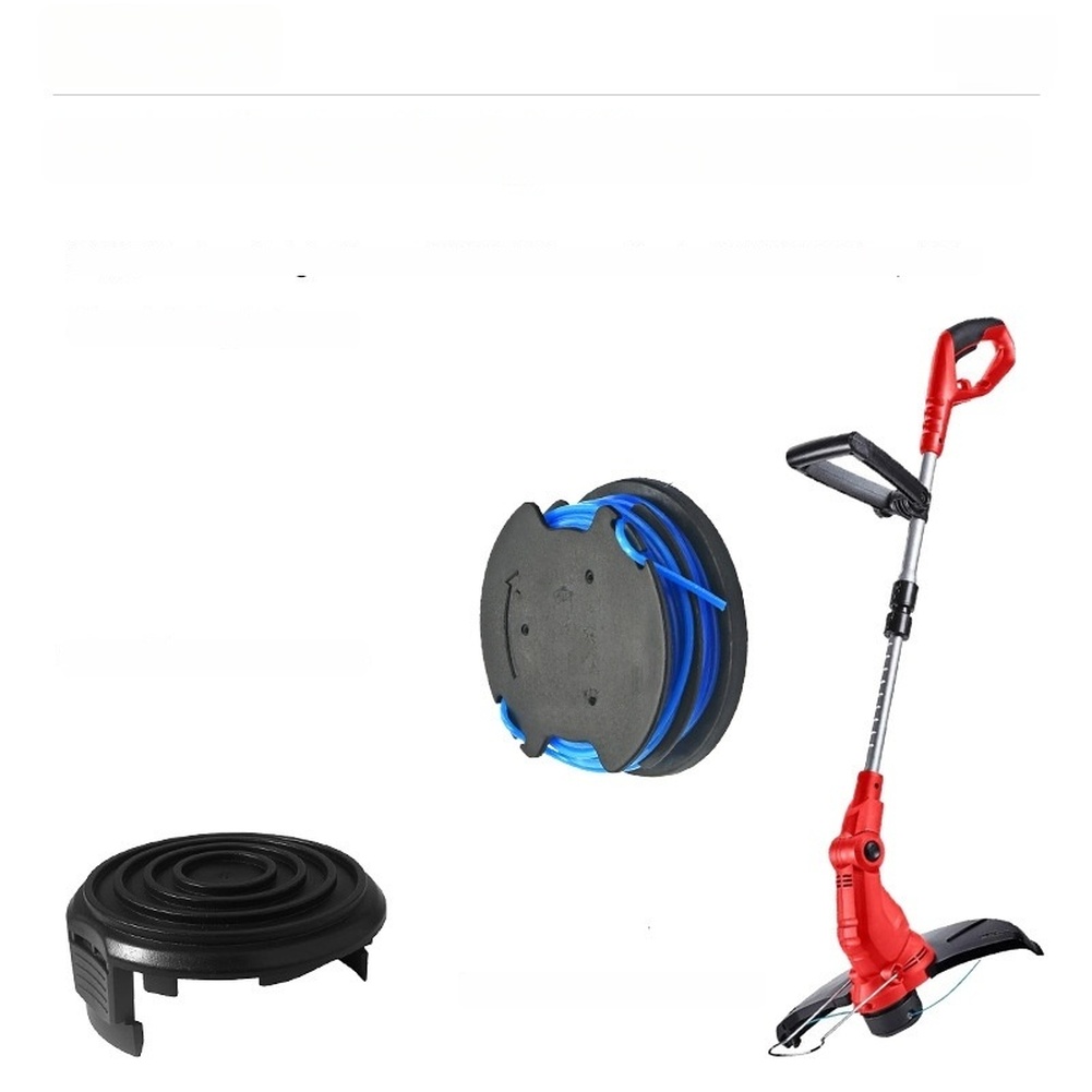 Gardening Tools Harbor Freight - 3個のスプールと1個のカバー交換セット、ハーバー用、貨物用電動工具ラインスプールとキャップカバーセット対応