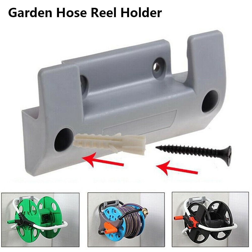 プラスチック製ガーデンホースリールホルダー 壁掛け式 拡張ネ - Gardening Tools Range のレビューと価格