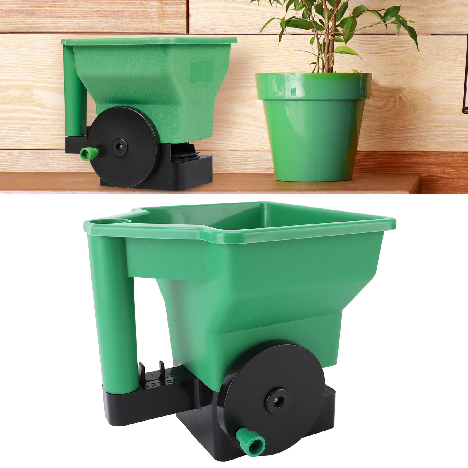 芝生スプレッダー ハンドスプレッダー 3L 手動小型省力ハン - Grass Seed Spreader のレビューと価格
