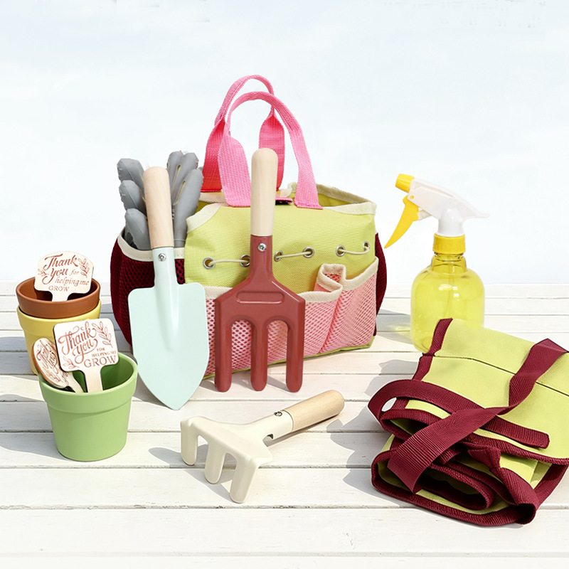 キッズガーデンツールセットごっこ遊び屋外シャベル熊手鍬水まき - Gardening Tools Trowel のレビューと価格