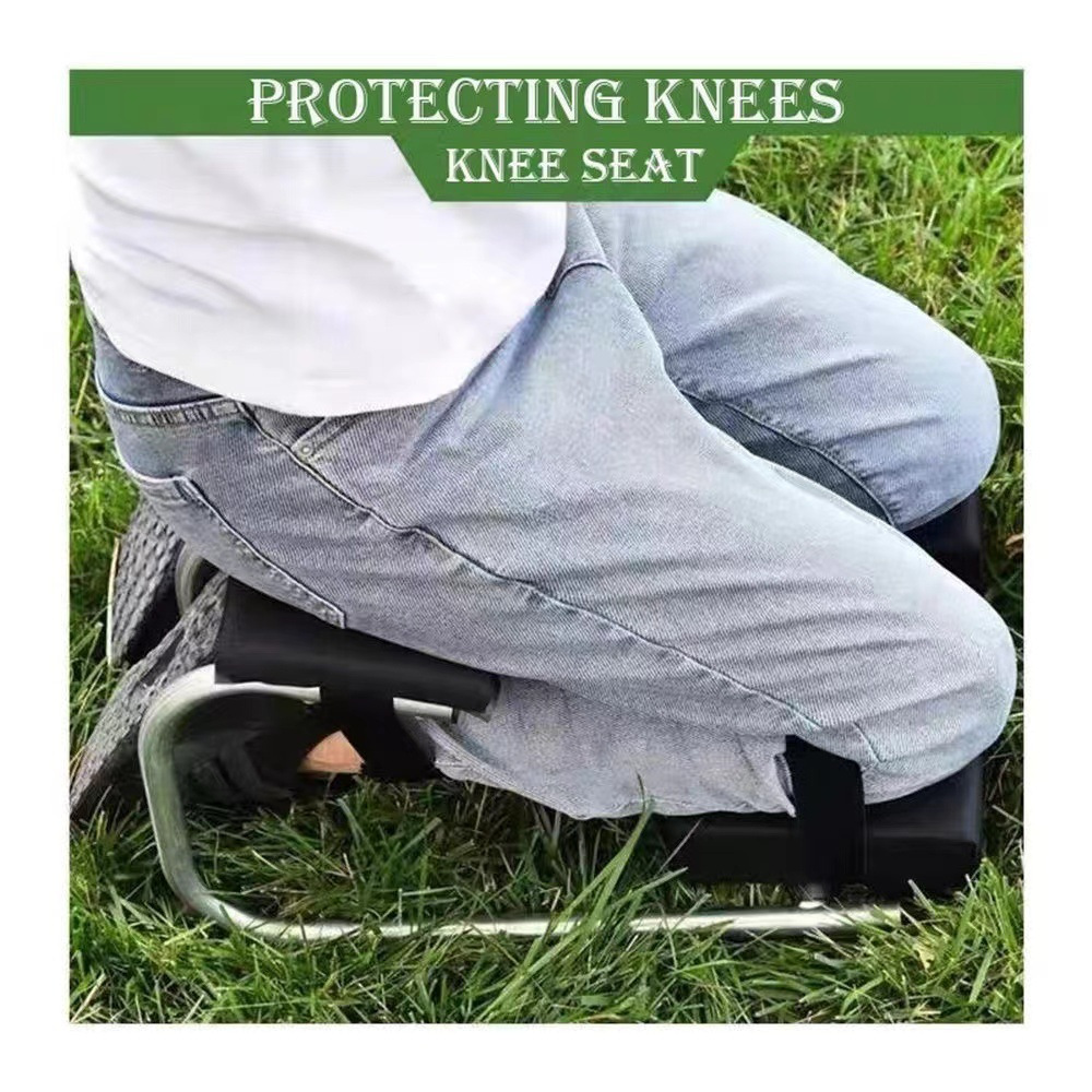 移動式ガーデンニーリングスツール、ニンニク摘み補助用、厚いパ - Garden Kneeling Pad のレビューと価格