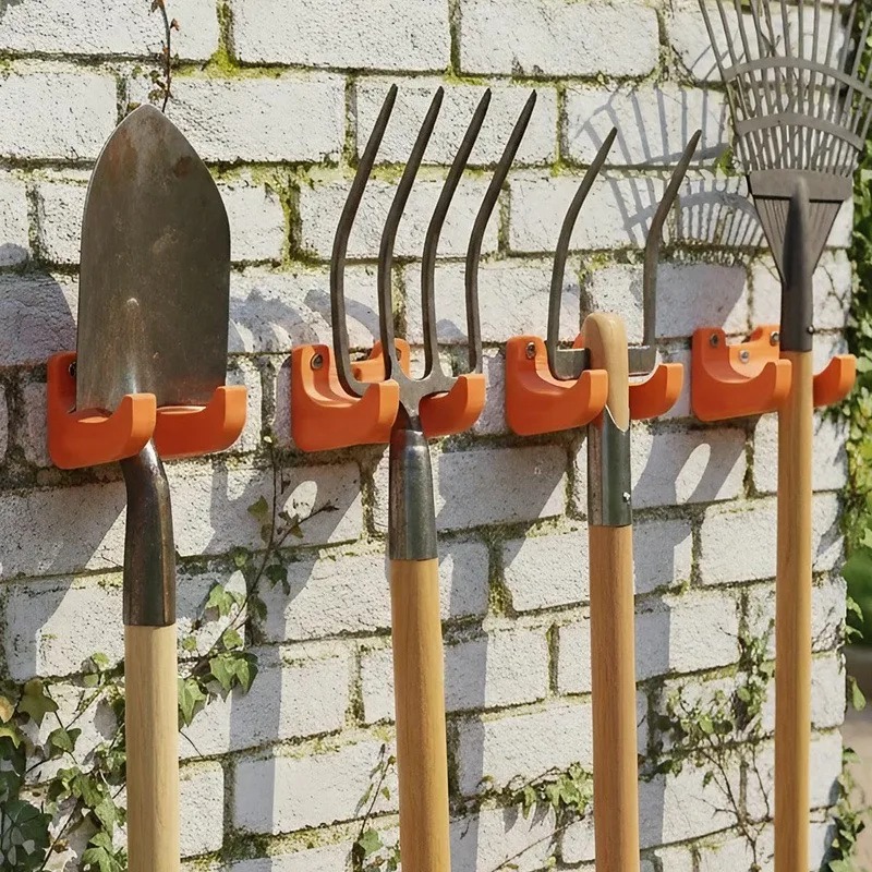 2-10個入りヘビーデューティーガーデンツールラック壁掛けフ - Gardening Tools Range のレビューと価格