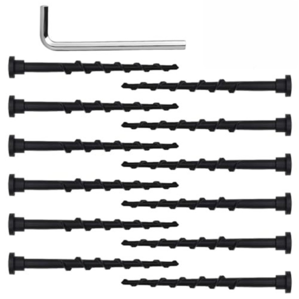 12本セット グラウンドスクリュー 14cm 六角レンチ付き - Gardening Tools Toolstation のレビューと価格
