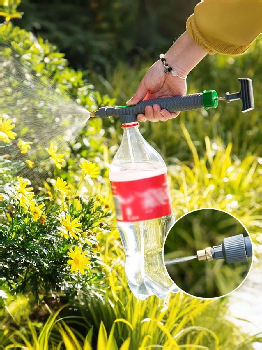 新型アップグレード高圧ウォーターガンスプレーヤー、調整可能な - Gardening Yard Tools のレビューと価格