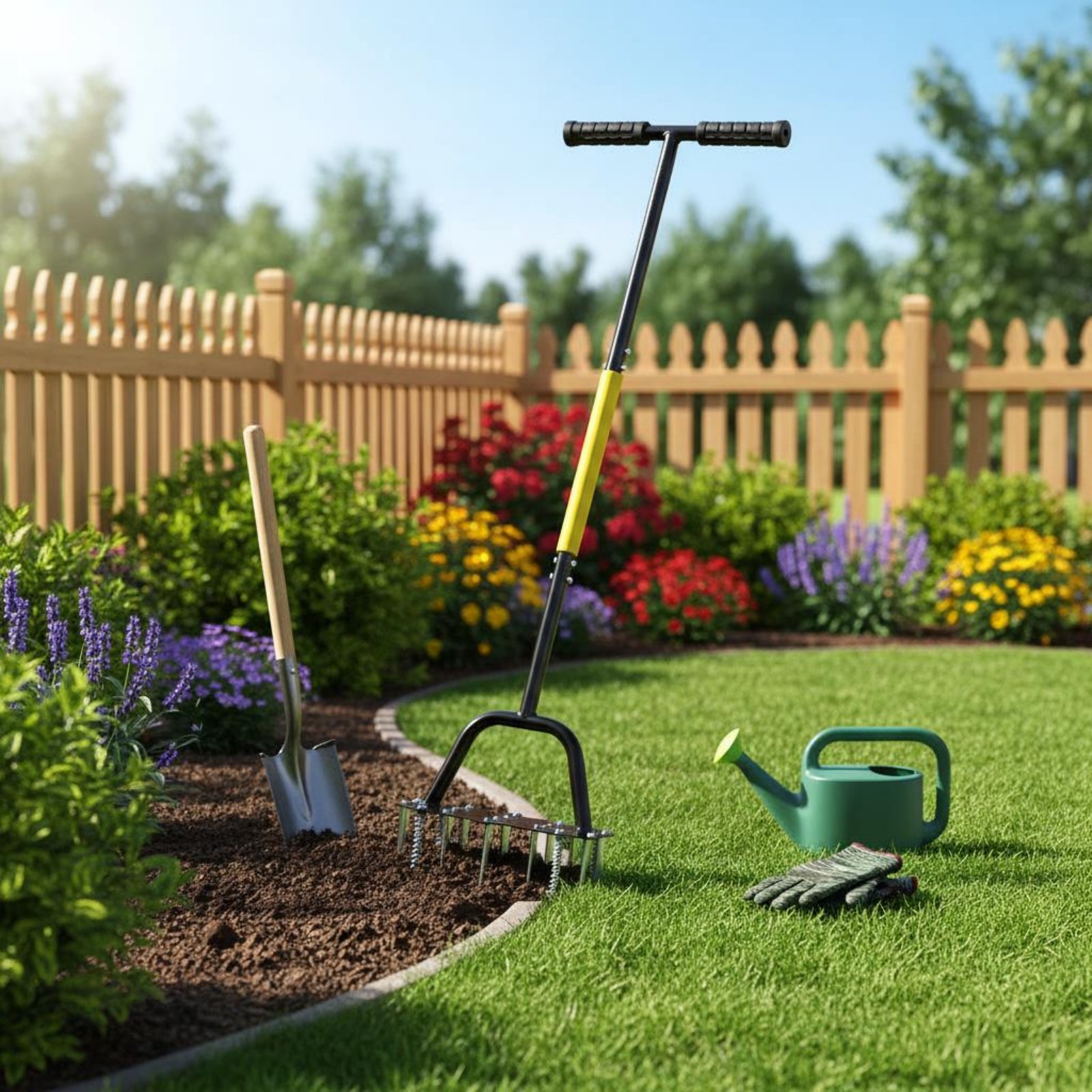 ハーフムーンエッジャー 取り外し可能なデザイン 手動芝生エッ - Gardening Tools Spade のレビューと価格