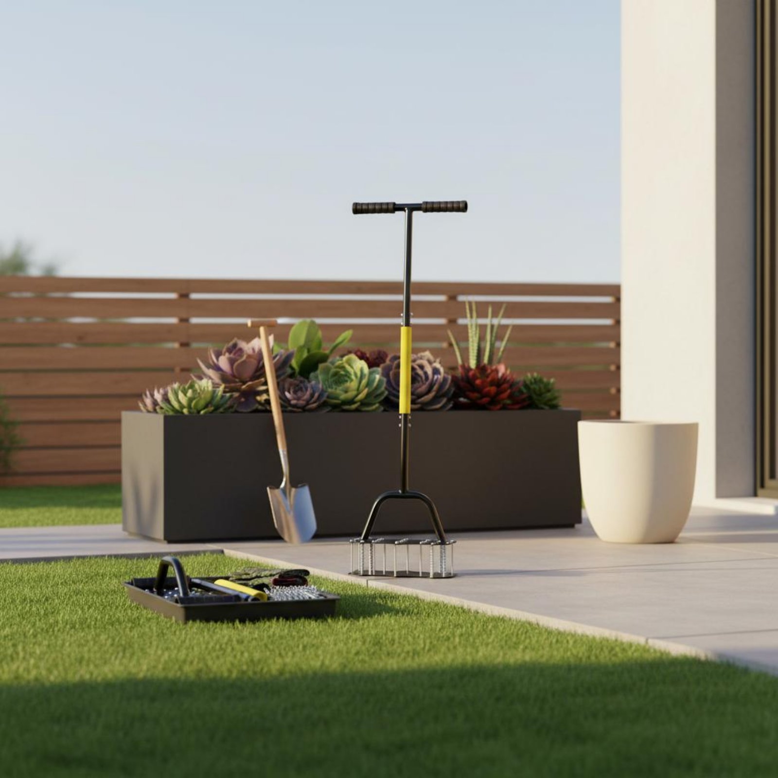 ハーフムーンエッジャー 取り外し可能なデザイン 手動芝生エッ - Gardening Tools Spade のレビューと価格
