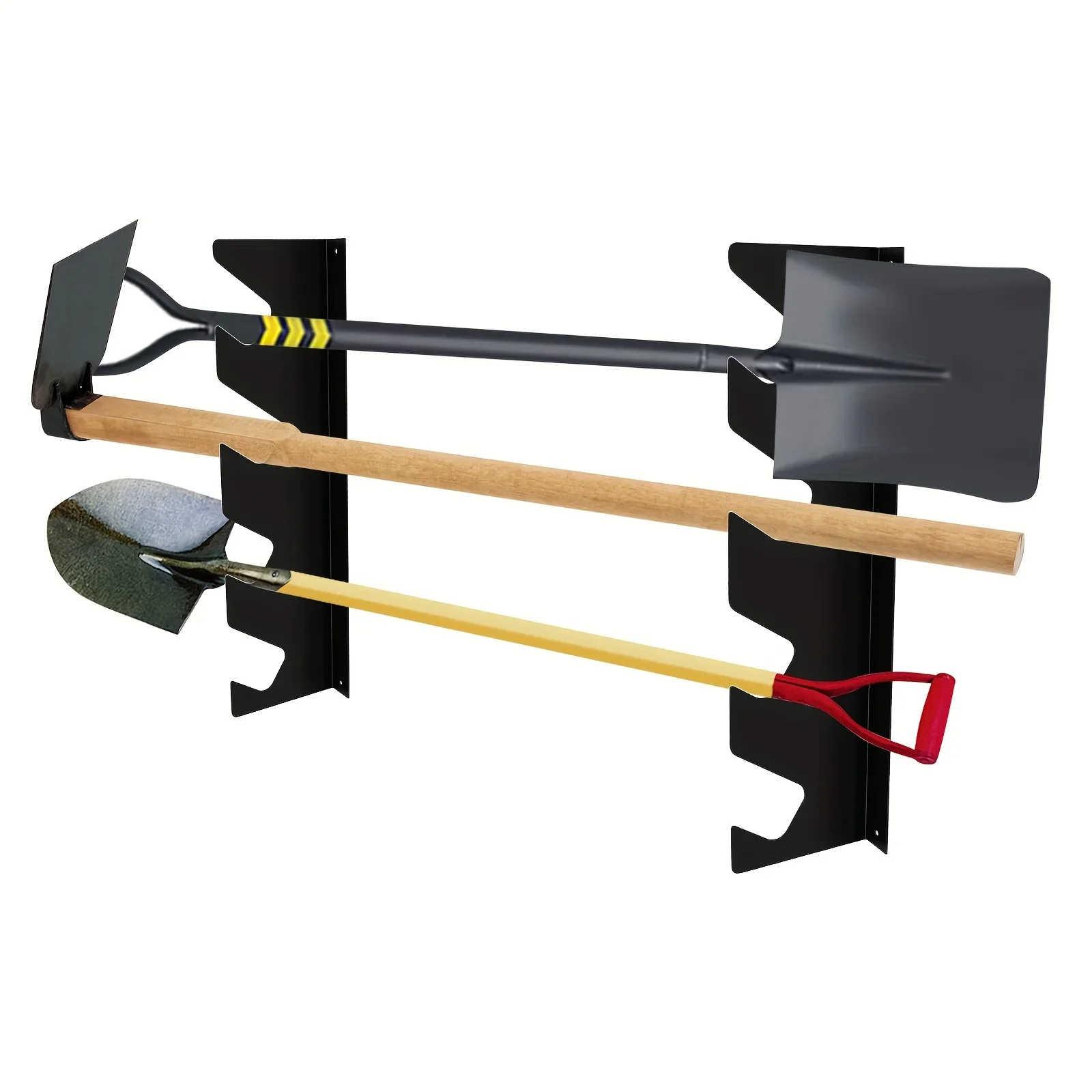 頑丈な金属製ガーデンツールホルダー、シャベルと熊手の収納付き - Gardening Tools Range のレビューと価格