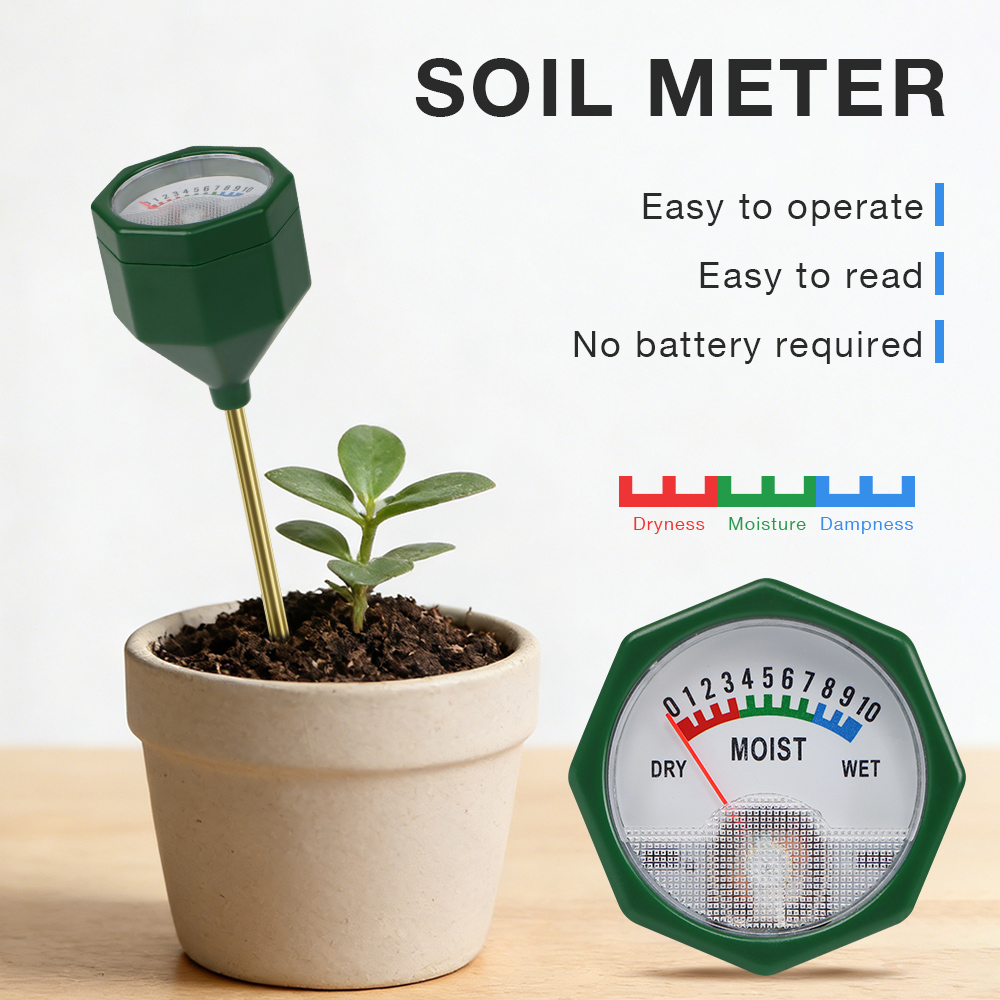 ミニポータブル土壌水分計精密湿度計庭温室鉢植え土壌テスターツ - Gardening Tools Required のレビューと価格