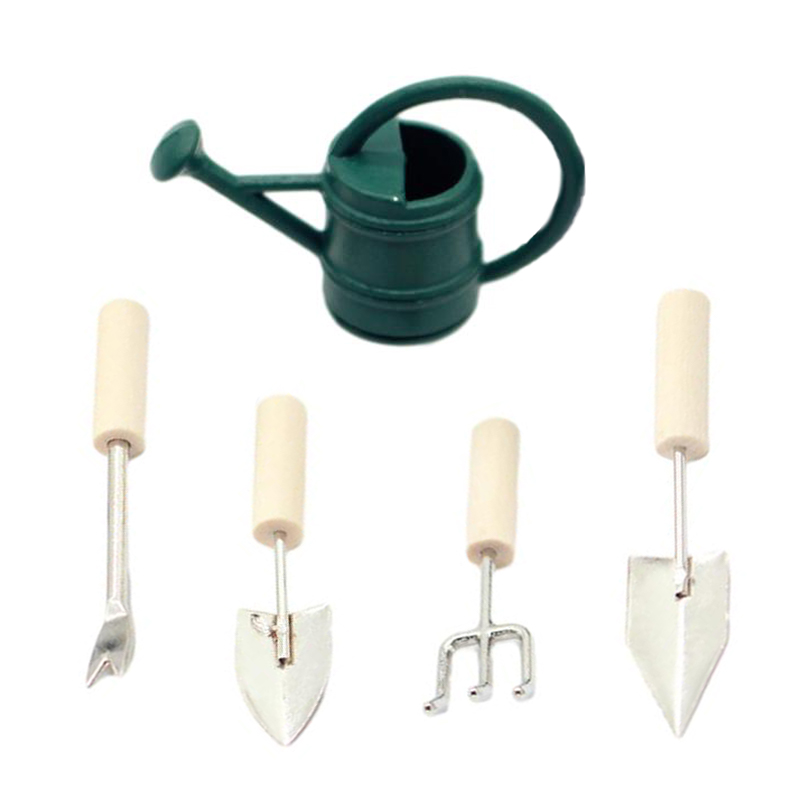 ドールハウスミニチュアガーデンツール、散水缶、農業ツール、ガ - Gardening Tools Watering Can のレビューと価格