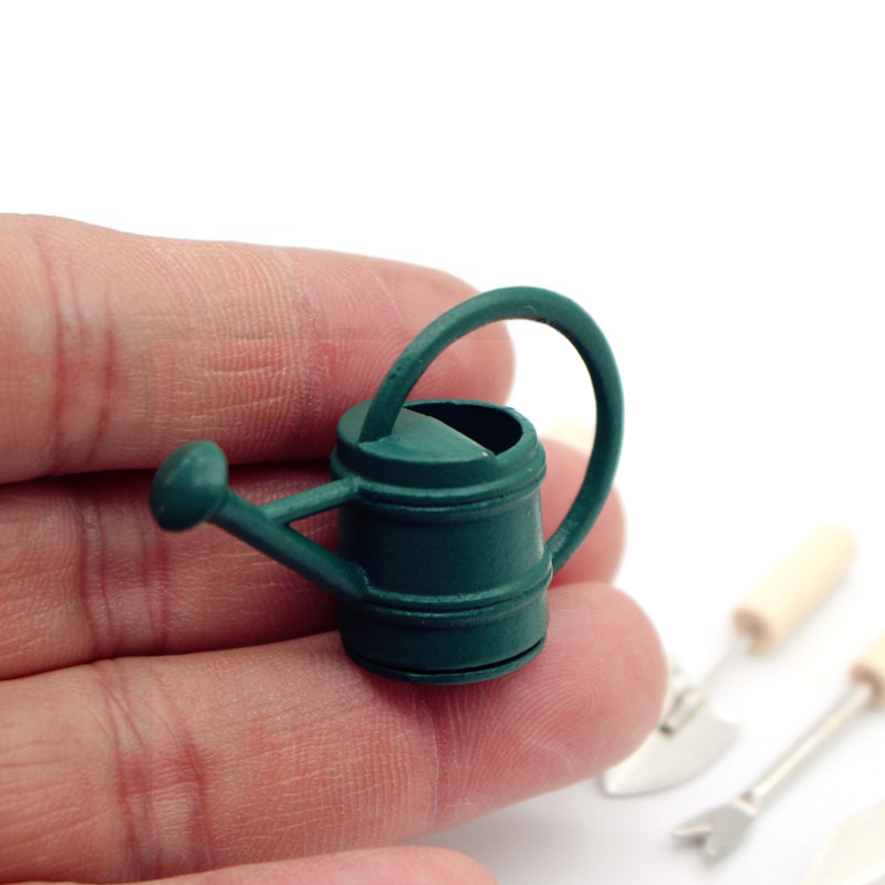 ドールハウスミニチュアガーデンツール、散水缶、農業ツール、ガ - Gardening Tools Watering Can のレビューと価格