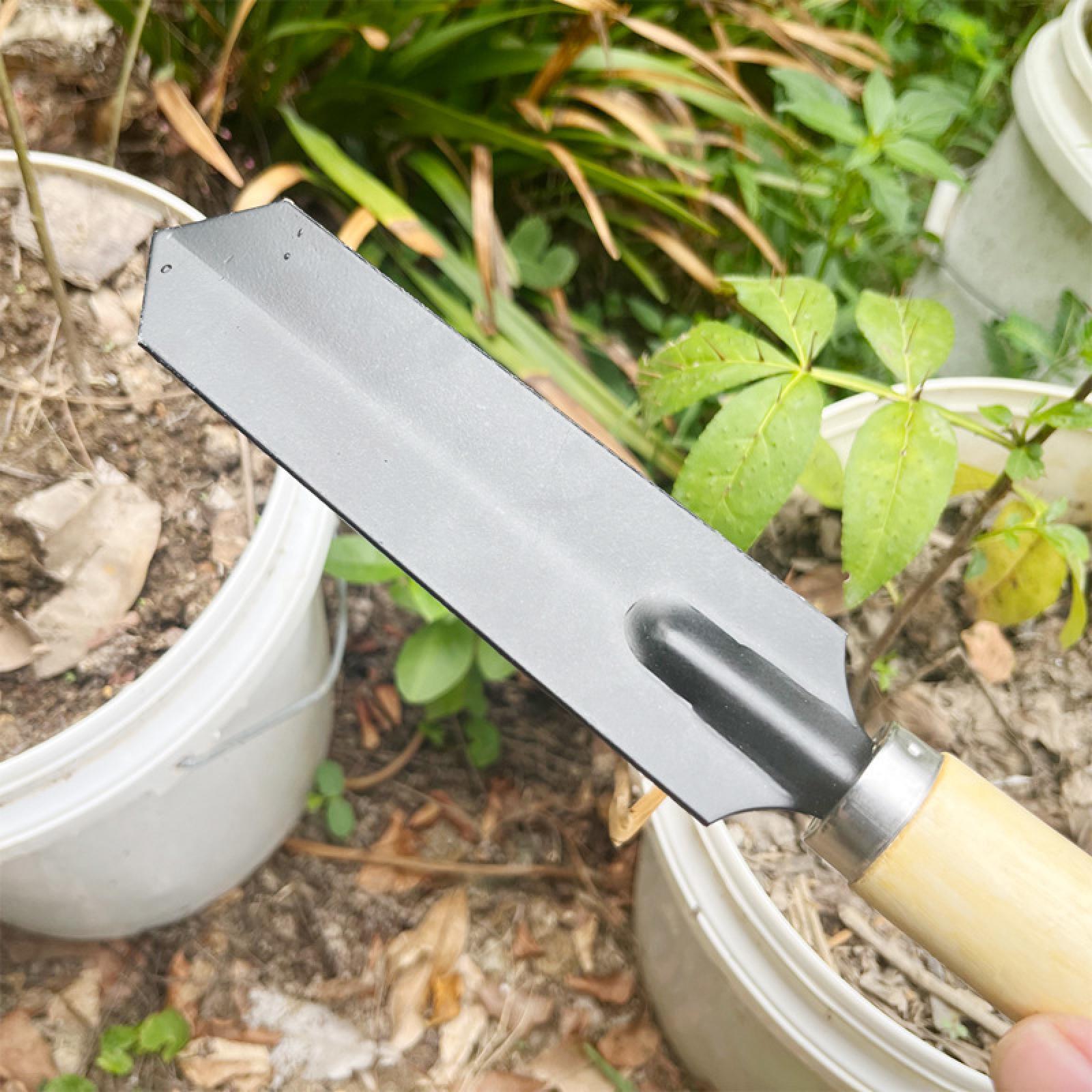 小型ガーデンスパデ掘削ツール木製ハンドル多機能ガーデニングツ - Gardening Tools Trowel のレビューと価格