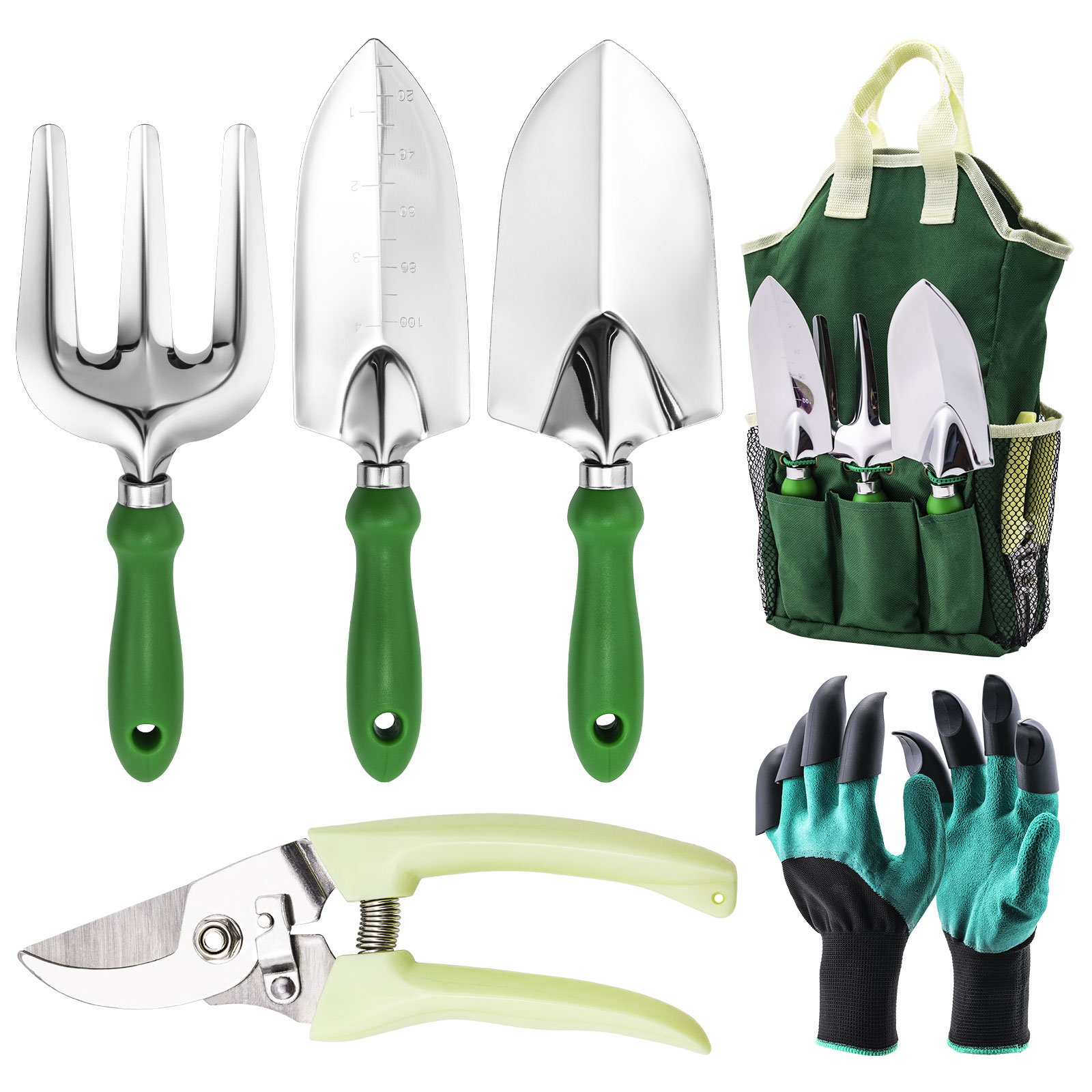 Goture ガーデニングツールセット（ガーデンシアー、爪型 - Gardening Tools Trowel のレビューと価格