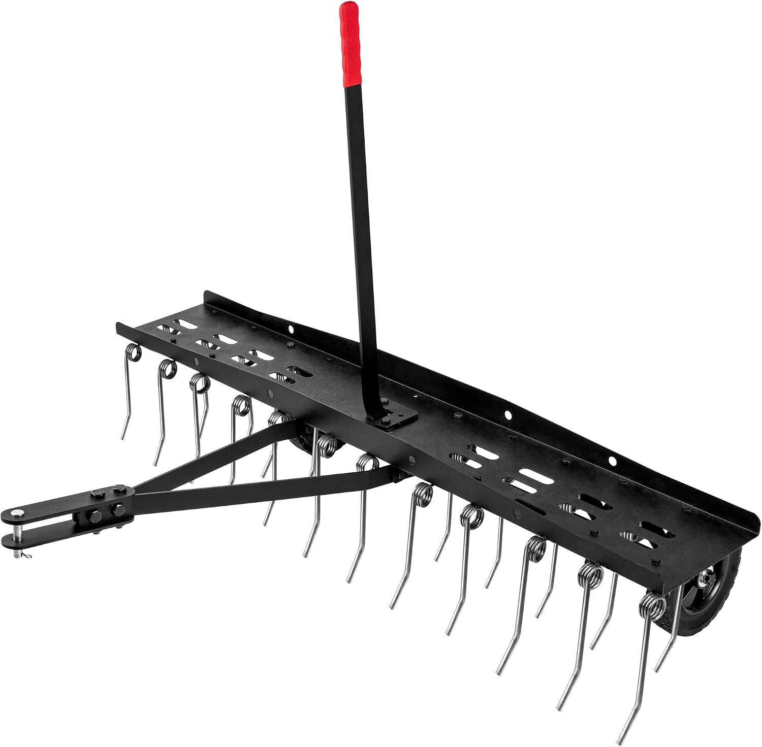 牽引式芝生脱草機レーキアタッチメント、頑丈なスプリングスチー - Gardening Yard Tools のレビューと価格