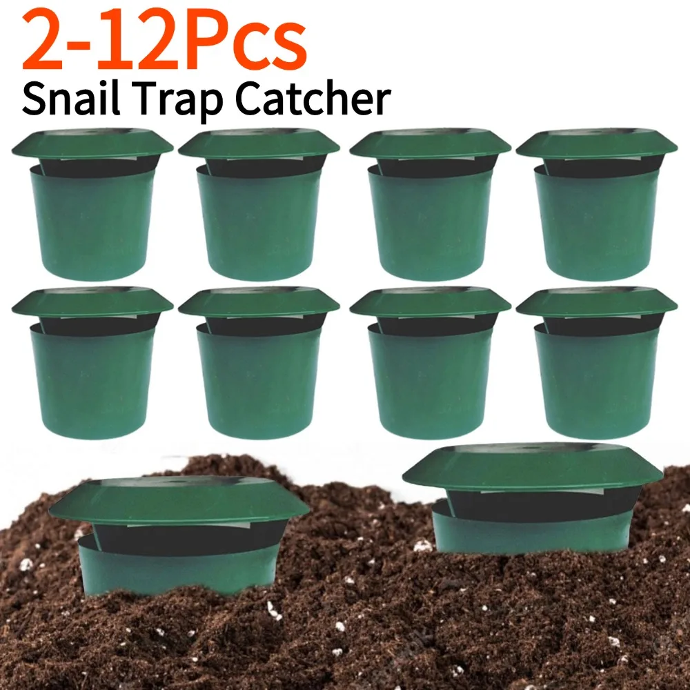 2-12個入りカタツムリ捕獲器 環境に優しいガーデンスラッグ - Gardening Tools Toolstation のレビューと価格