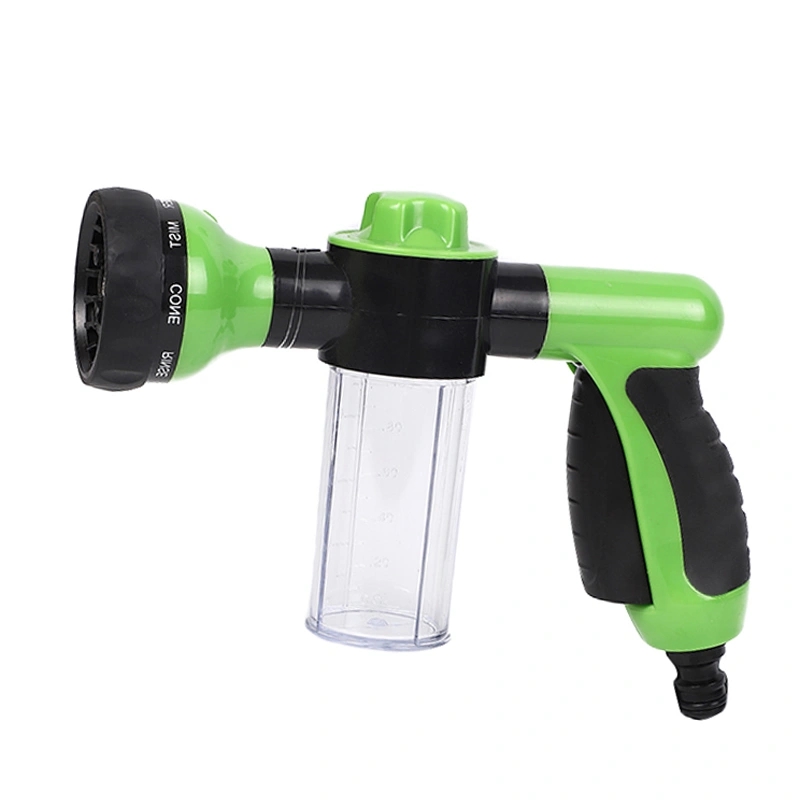 1PC 高圧泡散水缶車の水スプレーヘッドホースノズル 8 機 - Gardening Tools Watering Can のレビューと価格