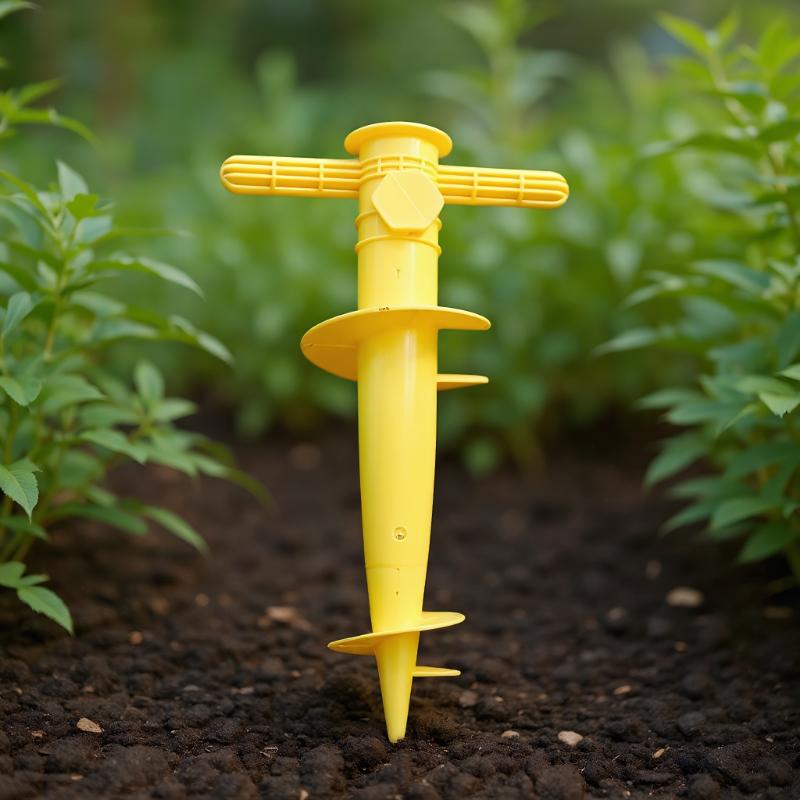 傘ベース調節可能なプラスチック製サンビーチパティオ砂地固定ツ - Gardening Tools Range のレビューと価格