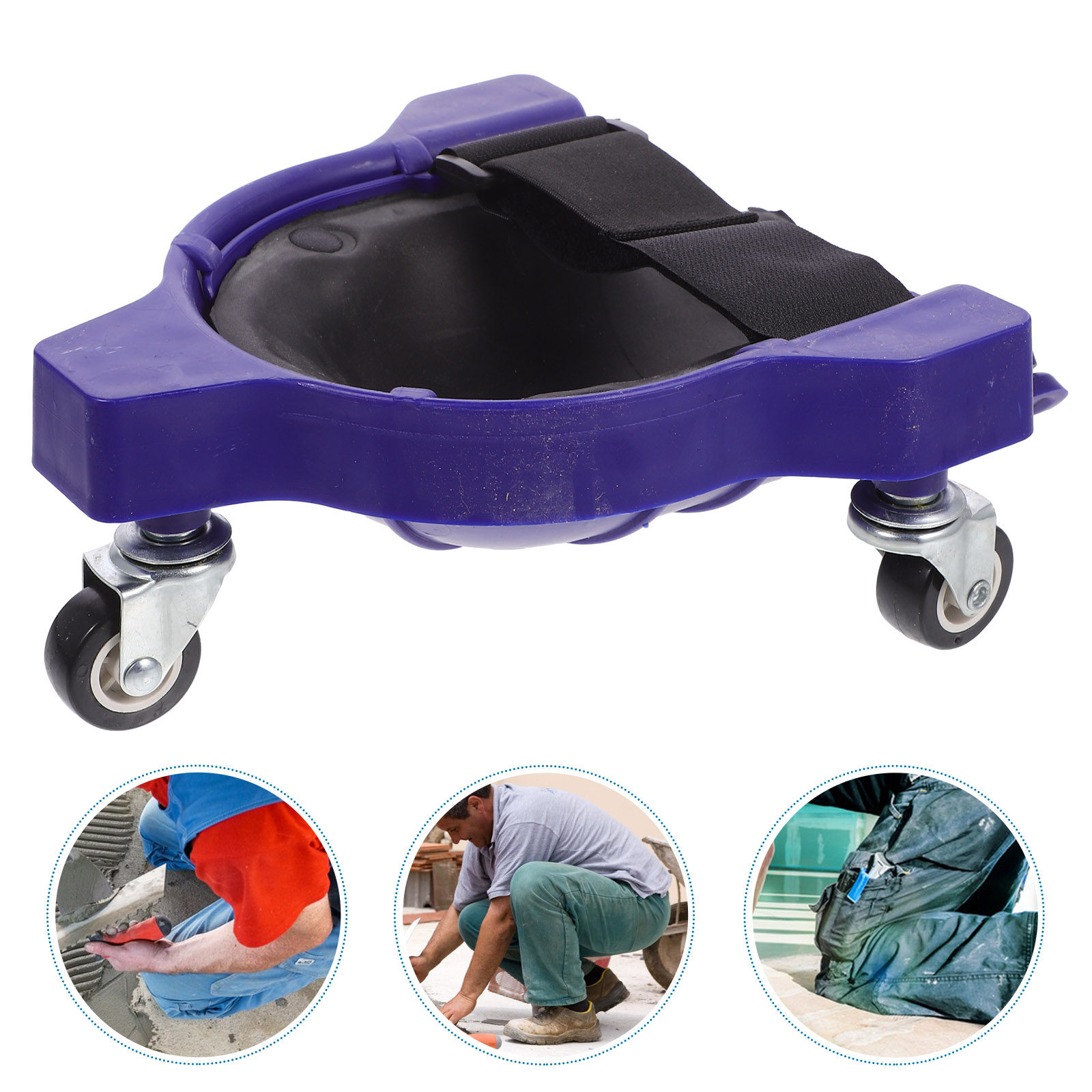 ローリングニーパッドクッション 跪き保護具 作業用 庭 車の - Garden Kneeling Pad のレビューと価格