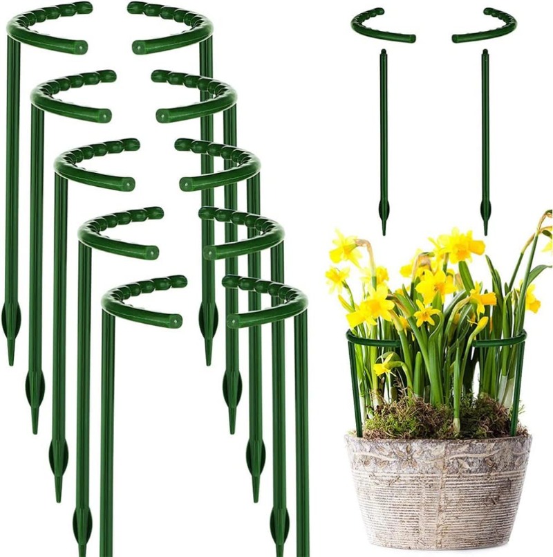 30-1 個プラスチック植物サポート半円形パイルフレーム固定 - Gardening Tools Range のレビューと価格