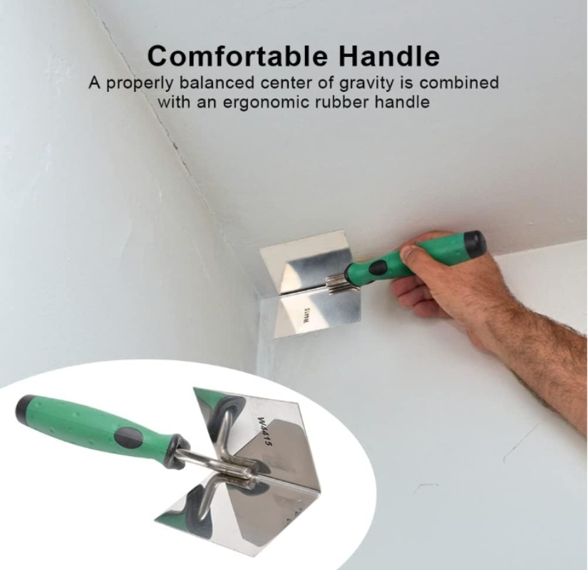 コーナーツール、内外角付きステンレス製ドライウォール用こて、 - Gardening Tools Trowel のレビューと価格