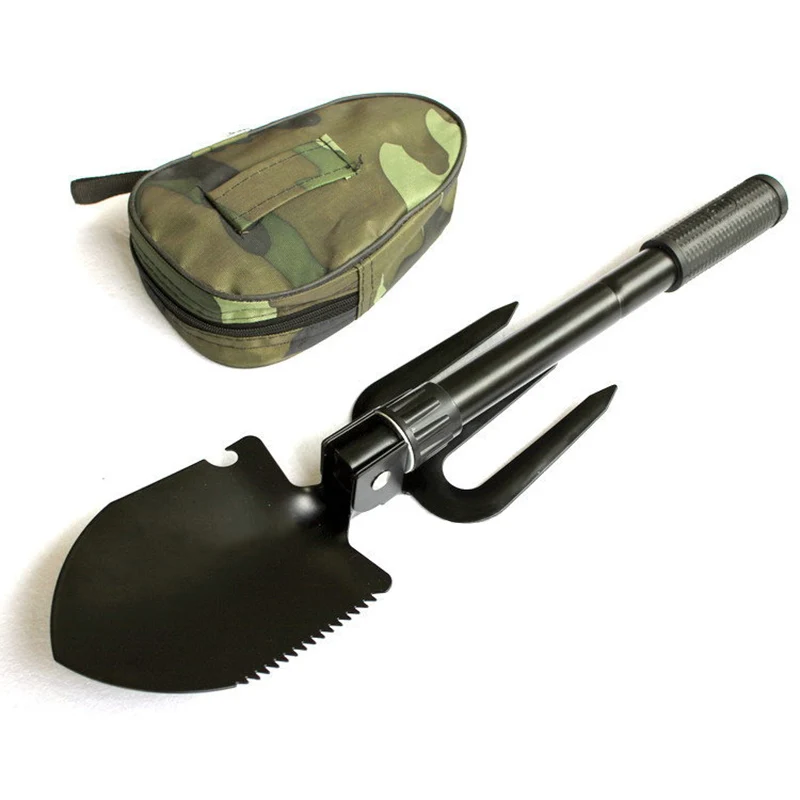ポータブル多機能折りたたみショベル,ステンレス鋼,サバイバル - Gardening Tools Trowel のレビューと価格