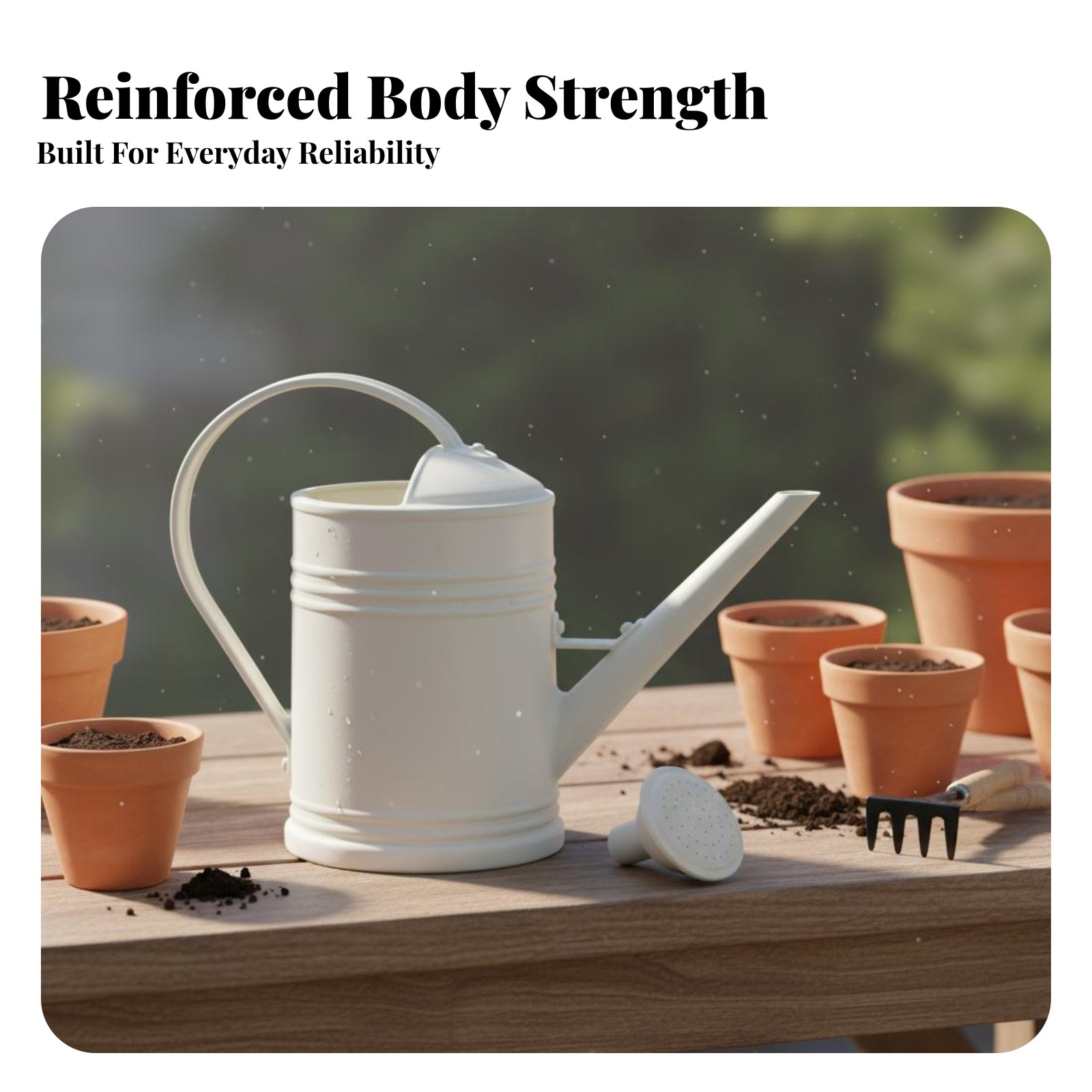 長い注ぎ口付きじょうろ、屋内屋外バルコニー植物盆栽花用携帯型 - Gardening Tools Watering Can のレビューと価格