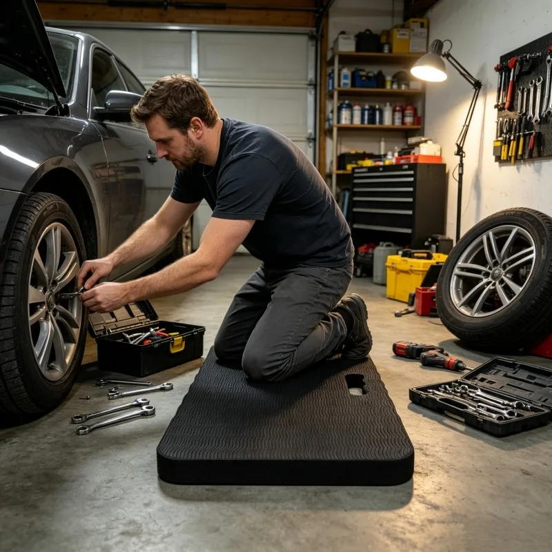 厚い膝掛けマットパッド防水ガーデンニーラーバスフロアヨガ高密 - Garden Kneeling Pad のレビューと価格